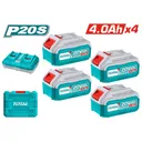 Batterie 20V TOTAL TFBCLI20244 thumbnail 1