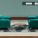 Salon Canapé 7 places Couleur Au Choix Arena thumbnail 5