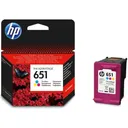 CARTOUCHE HP-651 COULEUR - TRICOLORE thumbnail 1