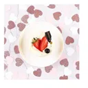 Confettis cœur scintillants – 100 pièces en papier pailleté thumbnail 1
