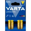 Piles Varta Alcalines AAA Longlife - 10 pièces thumbnail 1