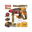 Marteau Perforateur Sans Fil Ingco 42V 2,5J Brushless thumbnail 3