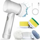 Brosse de Nettoyage Électrique Rotative – 5 Têtes Incluses thumbnail 1