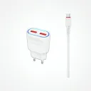 Chargeur Mural ICONIX IC-HC1022 (V8) - 12W Double Ports USB thumbnail 1