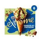 EXTRÊME - Glace Cône chocolat pistache  X6 - 426g thumbnail 1