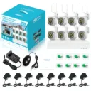 Kit Caméras IP NVR 8CH WiFi 5G avec Écran 10" thumbnail 1