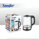 Bouilloire Électrique Sonifer SF-2140 - 1,8L en Verre Borosilicate thumbnail 1