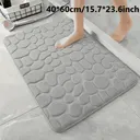 Tapis Antidérapant à Motif Galets – Salle de Bain thumbnail 1