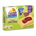 GERBLE - Biscottes sans gluten & lactose - 250G thumbnail 1