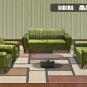 Salon Canapé 7 places Couleur Au Choix Kidira Cosmo thumbnail 1
