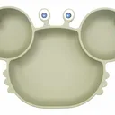 Assiette Bébé en Silicone – Forme Ludique & Antidérapante thumbnail 1