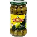Olives vertes dénoyautées sans conservateur Tramier 160 g thumbnail 1