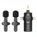 Micro Cravate Sans Fil AP031-2-3IN1 pour Interviews thumbnail 1
