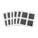 CleanFlow – Patch filtre anti-saletés pour lavabo – Lot de 10 thumbnail 1
