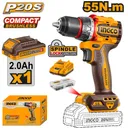 Perceuse-visseuse sans fil 20V INGCO CDLI205582 thumbnail 1