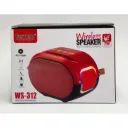 Mini Haut-parleur sans fil WSTER WS-312 avec batterie 1200mAh thumbnail 1