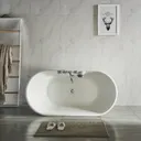 Baignoire YJ1019A en acrylique-coloris blanc thumbnail 4