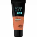 MAYBELLINE - Fit Me Matte & Poreless Fond de Teint Fluide, 350 Caramel - 30ml thumbnail 1