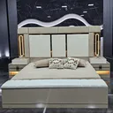 Chambre à Coucher 6 battants 6 pièces Beige Lora thumbnail 5