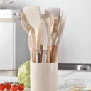 Set 12 pièces d'ustensiles de cuisine en silicone thumbnail 1
