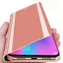 Coque de téléphone miroir luxe à rabat – Compatible Galaxy A56 5G ARGENTE thumbnail 1