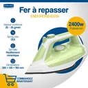 Fer à Repasser Enduro 2200W Vert SI2400W thumbnail 2