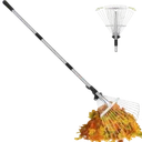 Râteau à Feuilles Télescopique Métal WADFOW thumbnail 4