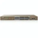 Switch Tenda TEG1226P-24-410W 24 Ports Gigabit PoE+ thumbnail 1