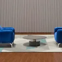 Salon Sdm Vip 7 places Rouge Bordeau SDM036 thumbnail 5
