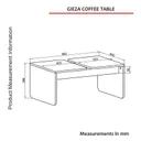 Table Basse Gieza Orta Sehpa B102 thumbnail 3