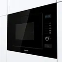 Micro Onde Hisense Encastrable 25 litres avec Grille Noir HB25MOBX7G thumbnail 4