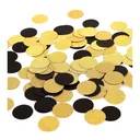 Confettis de table – 50 noirs & 50 dorés scintillants pour fête et mariage thumbnail 1