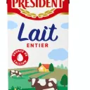 Président- Brique de lait entier  UHT stérilisé- 1L thumbnail 1