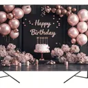 Décor de fond anniversaire – Happy Birthday classique thumbnail 1