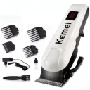 Tondeuse Rechargeable KEMEI KM-2578 avec Écran LCD et 4 Peignes thumbnail 1