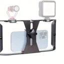 Support Photo Vertical – Trépied Léger pour Smartphone ou Caméra thumbnail 1