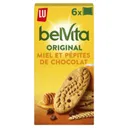 Biscuits petit déjeuner au miel et aux pépites de chocolat Belvita LU 435G thumbnail 1