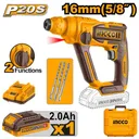 Marteau perforateur sans fil 20V INGCO CRHLI201681 thumbnail 1