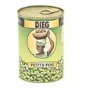 DIEG - Petits pois - BoÎte de 400G thumbnail 1