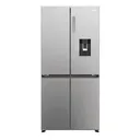 Refrigerateur Haier Side By Side 4PORTES Avec Fontaine Gris CHR3818EWMM thumbnail 1