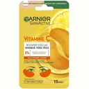 GARNIER SkinActive - Masque en Tissu Illuminant pour les Yeux,  a la Vitamine C thumbnail 1