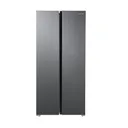 Refrigerateur Hisense Side By Side 2PORTES 428LITRES Inverter Inox RC55WS4SA thumbnail 1