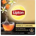 LIPTON - Thé Noir Au Caramel Et à La Vanille De Madagascar - 20 sachets thumbnail 1