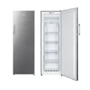 Congelateur Hisense Vertical 6TIROIRS 189LITRES Defrost Plaque Aluminium Gris RS24DC4SA thumbnail 1
