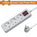 Multiprise électrique 3 prises avec rallonge 1,4 m thumbnail 3
