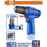 Perceuse-visseuse sans fil WADFOW WCDS510 thumbnail 1