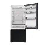 Refrigerateur Haier Combine 3 tiroirs 460 litres Noir HRF460BMB thumbnail 3