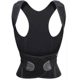 SDFGH Correcteur de posture unisexe, soutien lombaire réglable (Couleur : Svart, Taille : Small) thumbnail 1