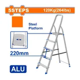 Escabeau 5 Marches - Hauteur Plateforme 1m (Max 120 kg) - WADFOW thumbnail 3