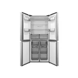 Refrigerateur Hisense Side BY Side 4 portes 431 litres avec Fontaine Inverter Gris RQ54WC thumbnail 2